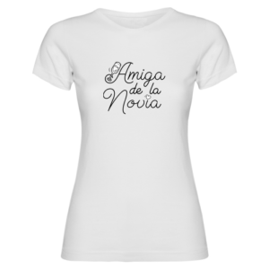 CAMISETA DESPEDIDA DE SOLTERA - AMIGA DE LA NOVIA