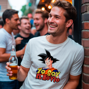Camiseta Despedida de Soltero Novio – Goku Dragon Ball | Humor Friki